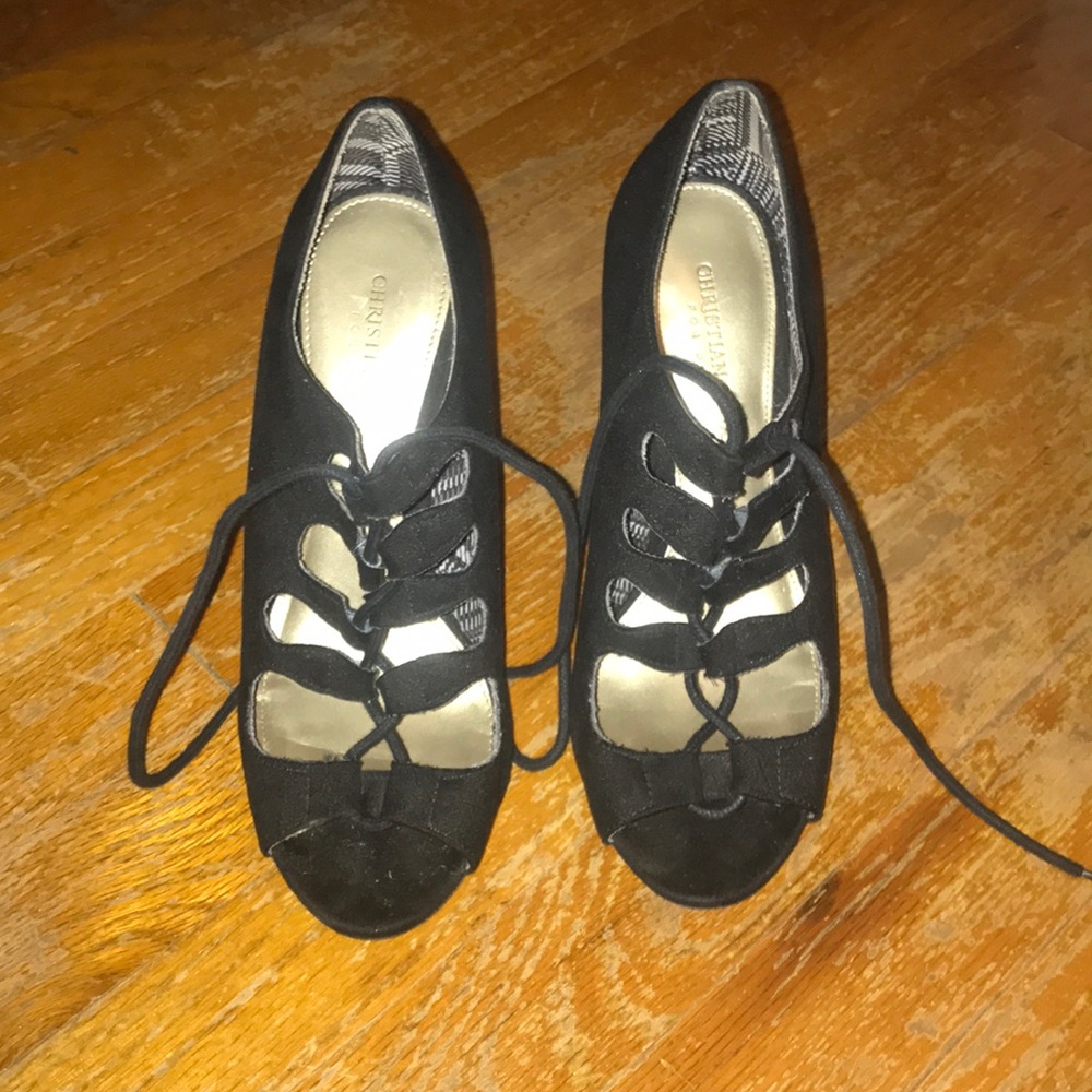 black sexy heels